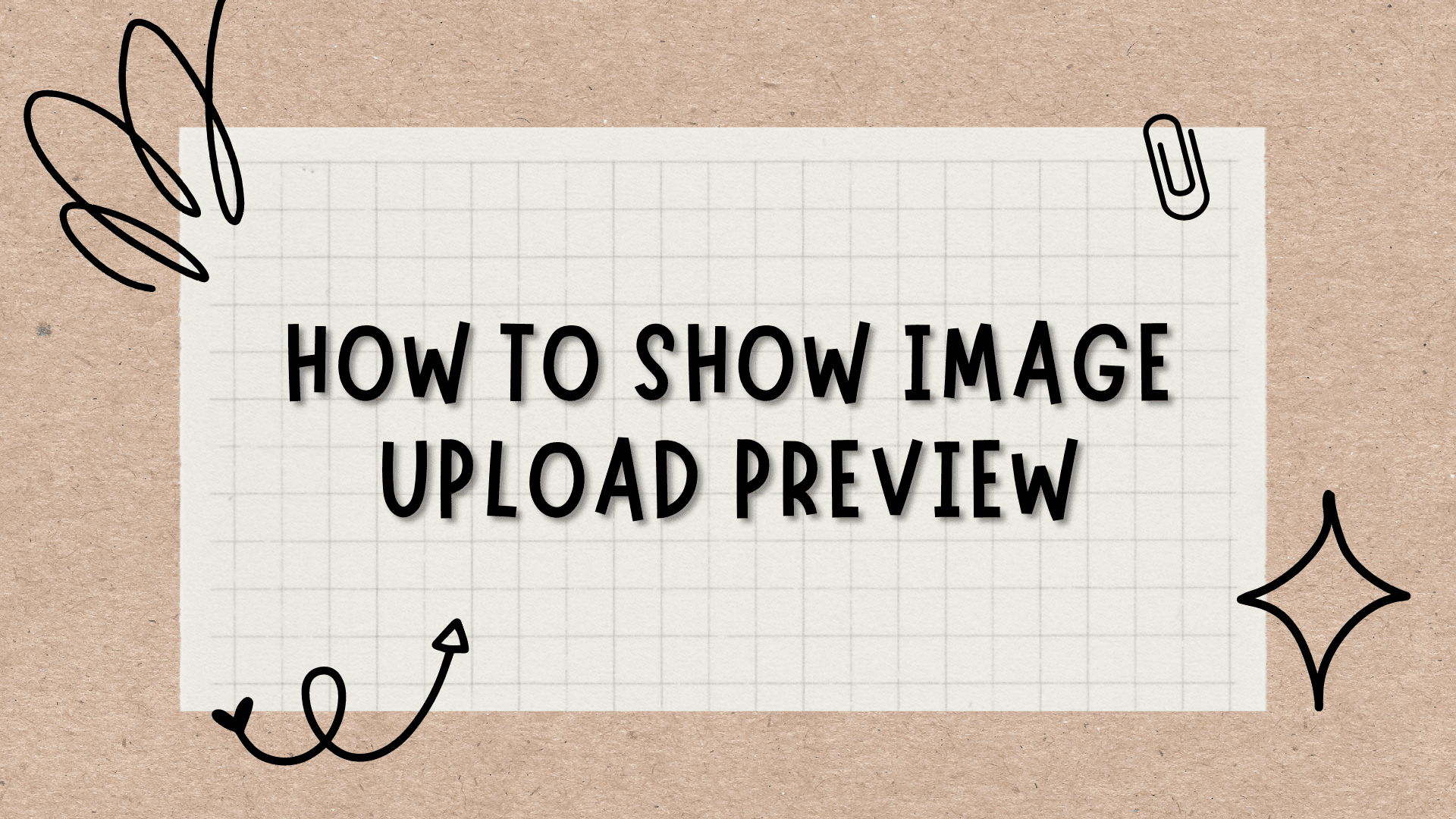 How to show Image upload preview